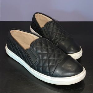 black slip on shoes